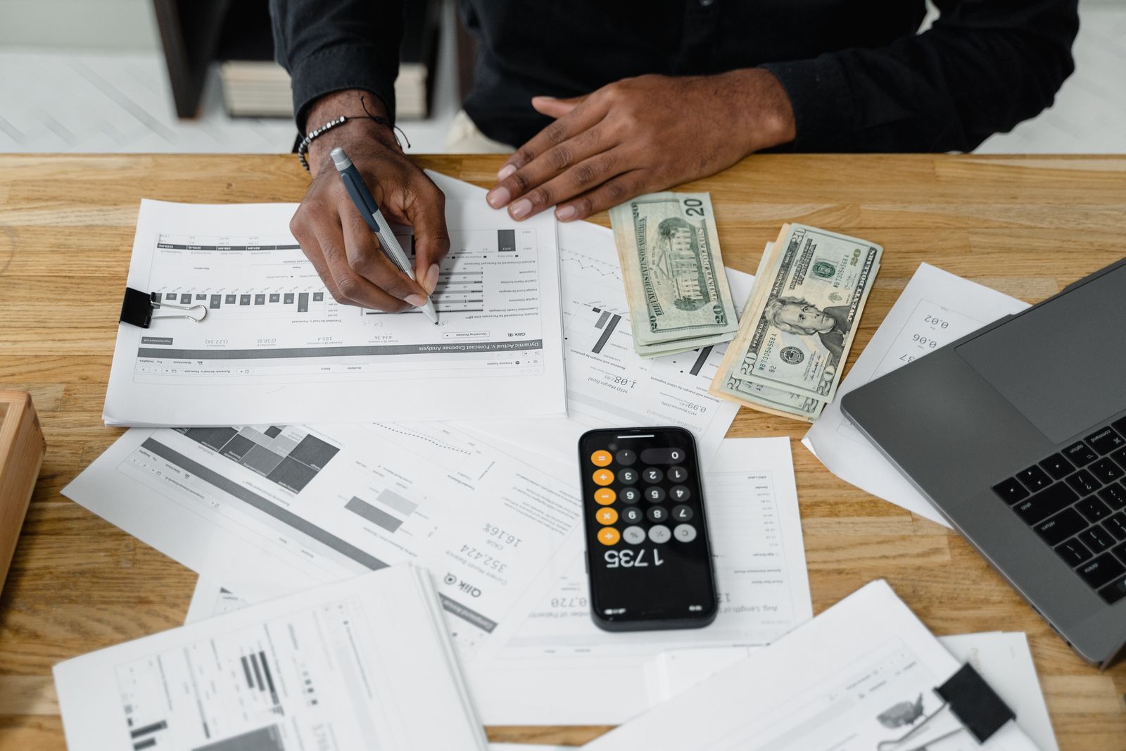 Accounting workspace